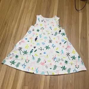 Hanna Andersson Tropical Skater Dress size 5